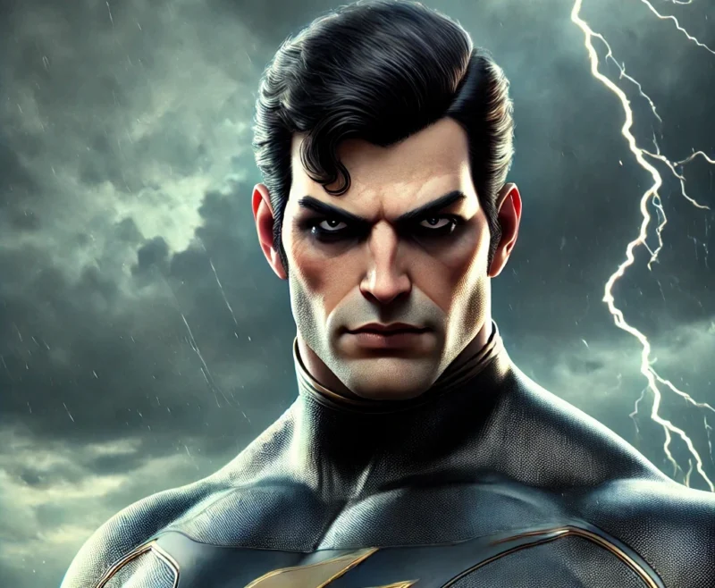 A-realistic-depiction-of-the-villain-Black-Adam.-He-is-muscular-with-dark-intense-eyes-and-short-black-hair.-His-costume-is-black-with-a-golden-lig.webp 