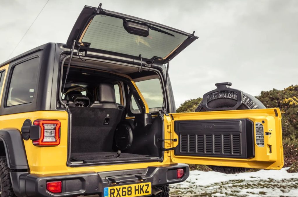 Jeep tailgate