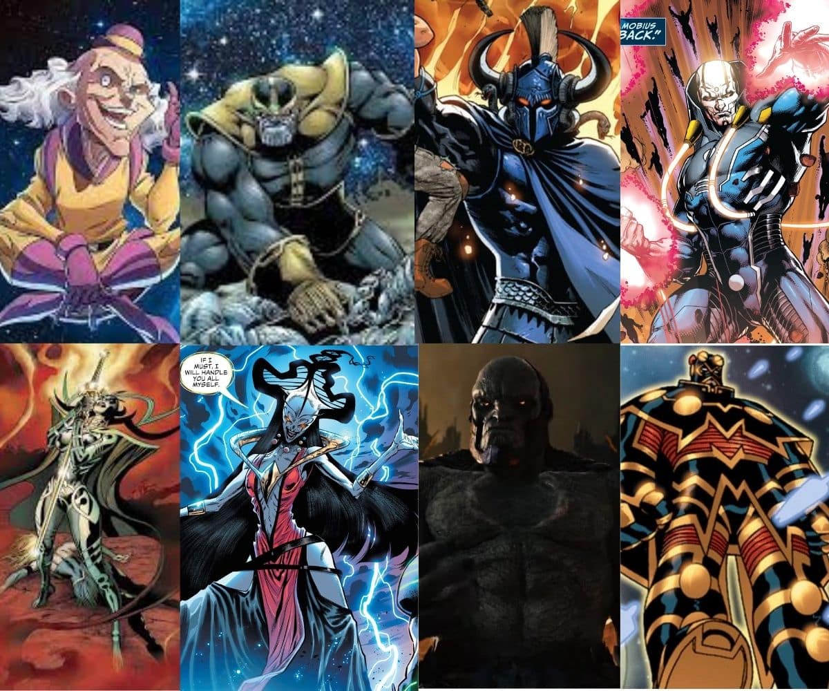 Most Powerful & Strongest DC Villains Ranked