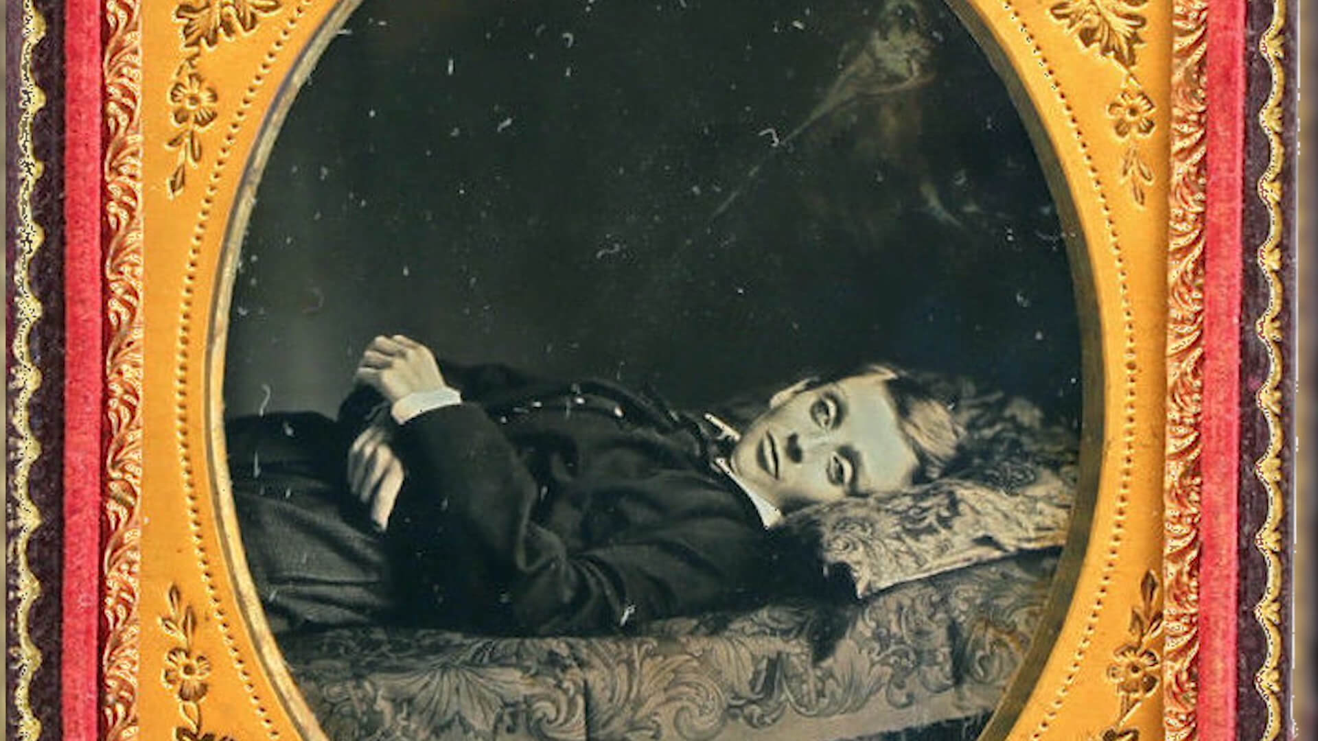 Example of Victorian post-mortem photography