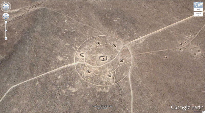 And Even Another Strange Symbol In Nevada (I’m noticing a pattern) 37.401573, -116.867808 Nevada, USA