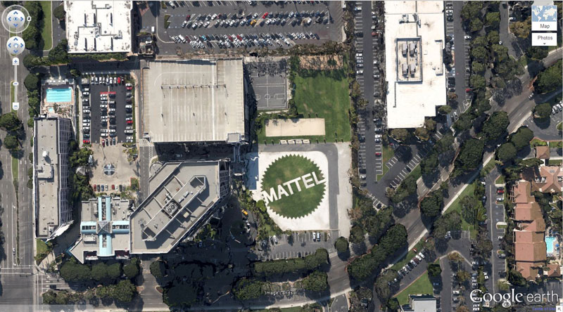 Mattel Logo 33.921277, -118.391674 El Segundo, California