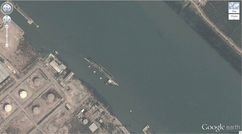 Shipwreck 30.541634, 47.825445 Basrah, Iraq